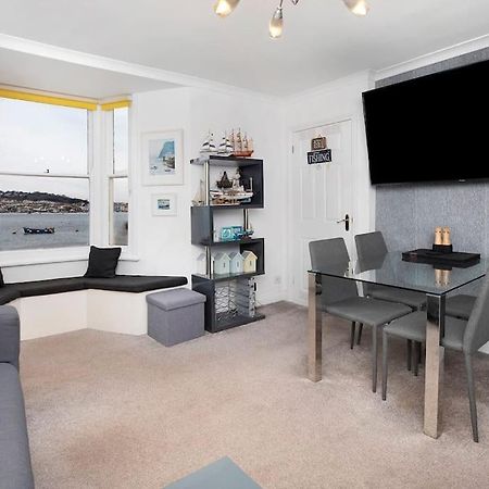 Beach Front Flat Shaldon With Parking Exterior foto