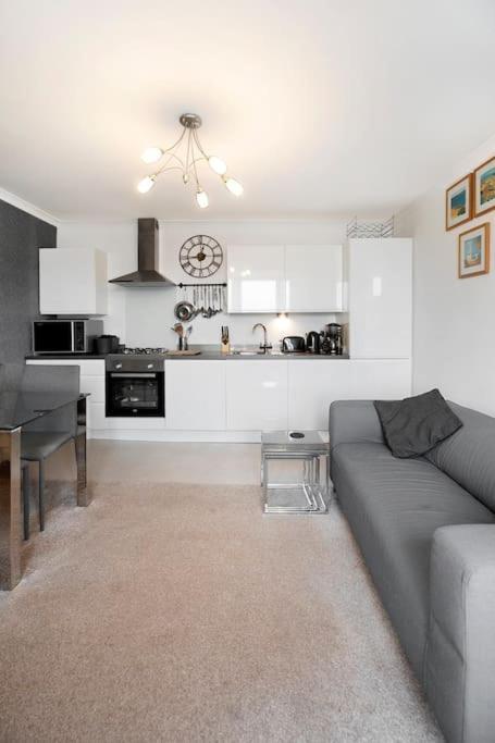 Beach Front Flat Shaldon With Parking Exterior foto