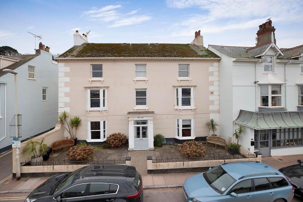 Beach Front Flat Shaldon With Parking Exterior foto