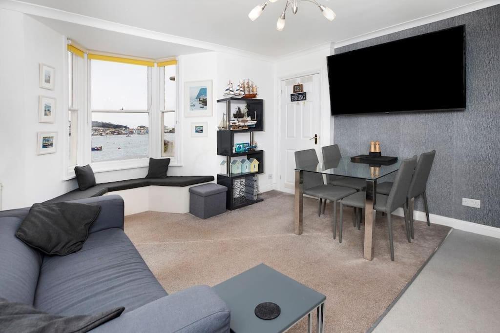 Beach Front Flat Shaldon With Parking Exterior foto