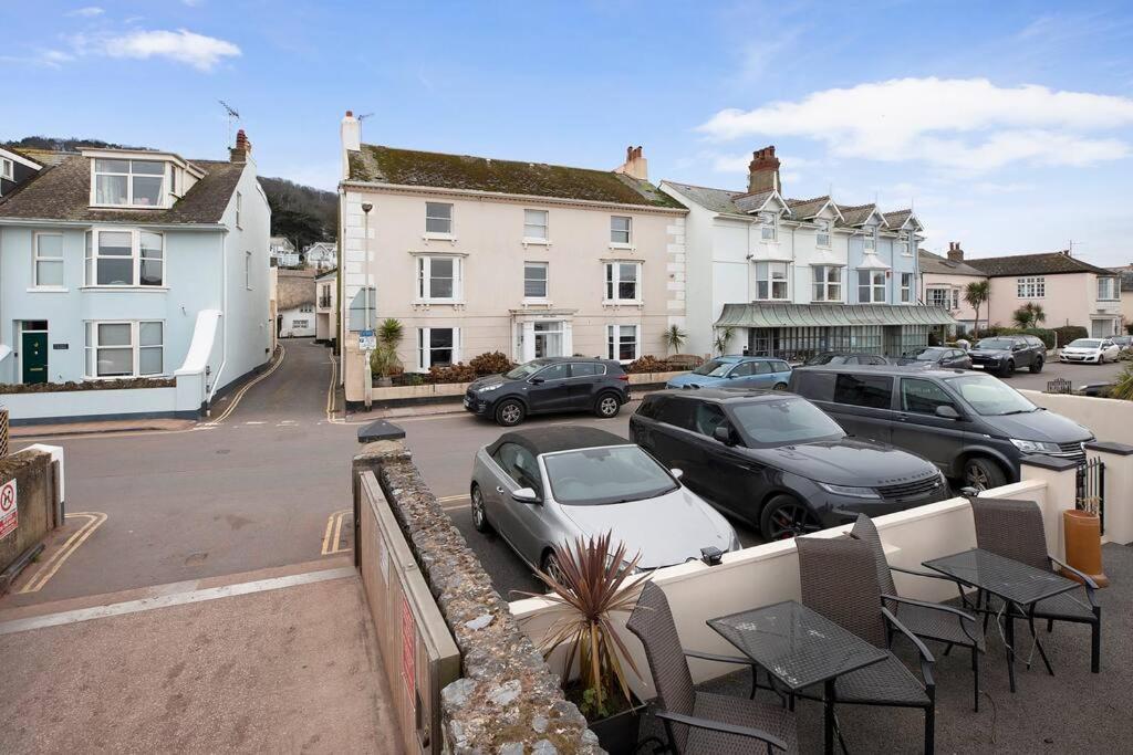 Beach Front Flat Shaldon With Parking Exterior foto